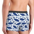 thumbnail image 4 of Kdxio Men's Boxer Briefs with Whale Print - Comfortable and Breathable Underwear for Everyday Wear, 4 of 7