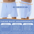 thumbnail image 5 of Wearever Men's Incontinence Underwear Boxers, Washable 3-Pack, 5 of 11