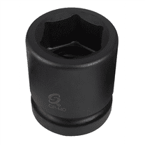 Sunex 596 1" Drive Standard 6-Point Impact Socket 3"