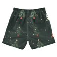 thumbnail image 7 of FORMRS Boys Swim Trunks Quick Dry Mesh Liner Boardshorts Sizes XS-XL, Green Christmas Trees, 7 of 7