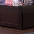 thumbnail image 4 of AFI Lit Simple en Bois Massif avec Lit Gigogne Simple en Espresso, 4 of 9