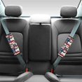 thumbnail image 2 of Chririnla USA 250th Anniversary Flag Pattern Seat Belt Pad 2 Pack, Car Seat Belt Pads Polyester SBR Composite Soft Long Lasting Durability for Sedan SUV Van, 2 of 8