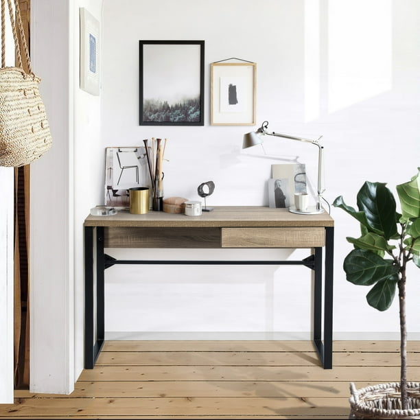 HouseinBox Writing Computer Desk Industrial Style Study Table