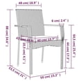 thumbnail image 4 of Bowery Hill PE Rattan Medium Modular Garden Dining Set in Gray, 4 of 20