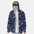 thumbnail image 2 of Yiaed Hawaiian Style Print Sun Shirts UPF 50+ Protection Hoodie Rash Guard Shirt UV Shirt Long Sleeve Fishing Outdoor Lightweightase-X-Large, 2 of 5