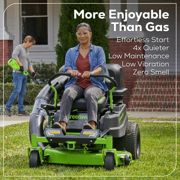 Greenworks 60V 42” Cordless Battery Crossover-Z Zero Turn Riding