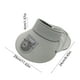 thumbnail image 2 of Sombrero para el sol de ala ancha con ventilador de carga USB | Protección ajustable para el cuello | Sombrero de playa de ciclismo para viajes al aire libre | Súper silencioso, viento potente,, 2 of 5