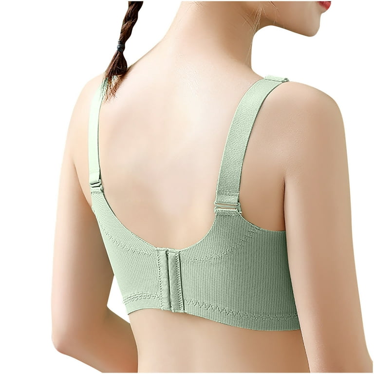 Multi Pack of Bras for Women Full Coverage Everyday Bra Casual Adjustable  Straps Summer Underwear Comfort Wirefree Bra Beige at  Women's  Clothing store