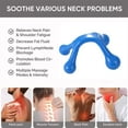 thumbnail image 6 of YSABOOX Handheld Arch Body Massager Tool Pain Relief Back Stick Relax Health, 6 of 7