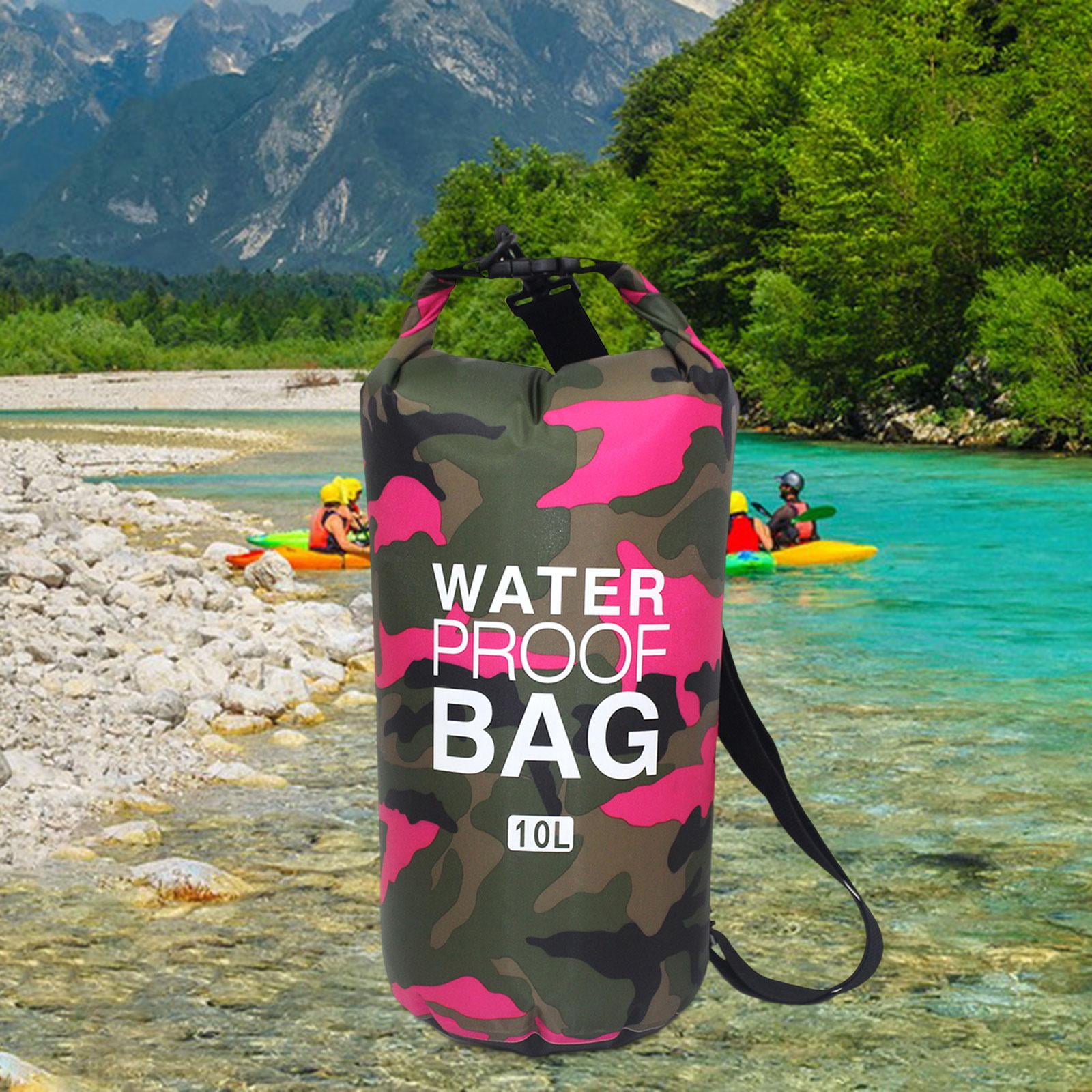 harayaa 2x Waterproof Backpack, Dry Bag Shoulder Bag, Floating Bag Storage, Portable Dry