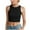 Black0, variant on AherBiu Crop Tank Tops for Women Ribbed Yoga Tank Top Sleeveless Stretchy Workout Gym Tops Sports Wear