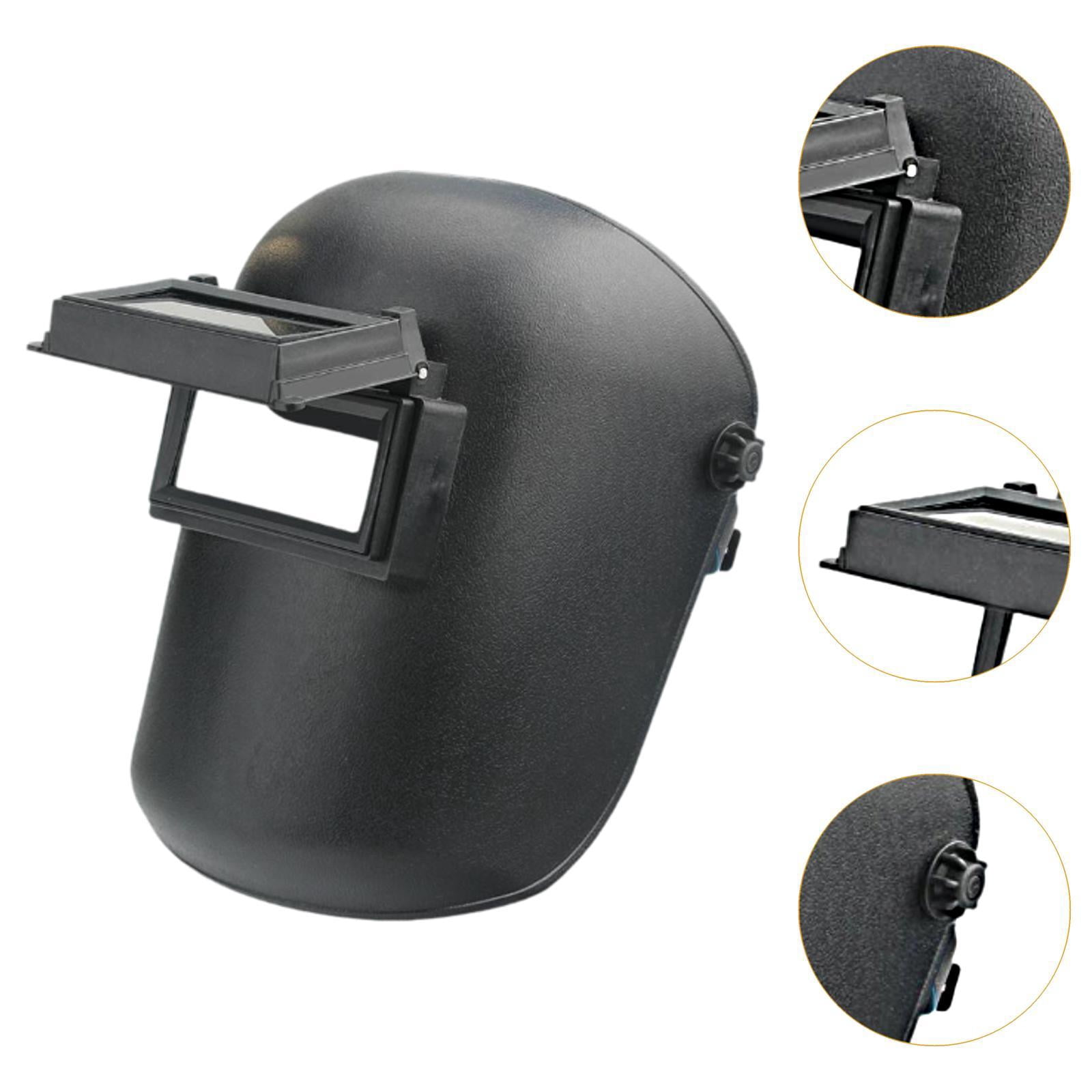 lacooooppia Flip Front Welding 180 degree Rotation Adjustment Impact Resistant Dust Resistant Welder Hood Multipurpose Professional