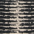 thumbnail image 3 of Jordan Manufacturing 18" x 18" Dark Gray and Cream Heartbeat Abstract Square Reversible Decorative Throw Pillow, 3 of 4