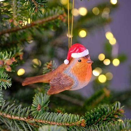 

SOAOUN Christmas Animal Pendant Create The Atmosphere Easy to Hang Unique Cartoon Deer Xmas Ornament