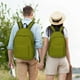 thumbnail image 4 of Disketp Olive Mochila de Lona Estampada, Mochila Escolar de Viaje Ligera para Estudiantes y Portátil-Small, 4 of 5