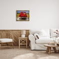 thumbnail image 2 of Stupell Industries Romantic Couple Red Pickup Transportation Photography Gold Floater Framed Art Print Wall Art, 21 x 17, 2 of 9