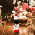 thumbnail image 5 of Pompotops Christmas Wine Bottle Covers, Cute Christmas Sweater Wine Bottle Cover, Wine Bottle Sweater For Chris, Xmas Gift, 5 of 5