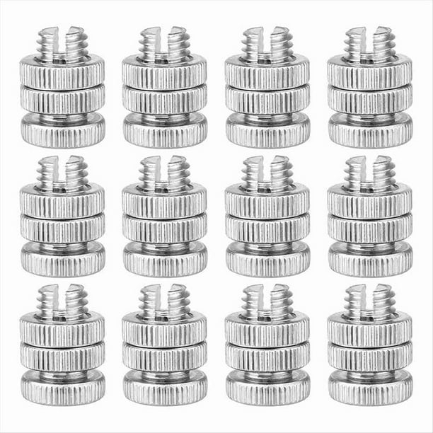 12 Piezas de Conector de Alambre con Abrazadera de Unión de Perno Dividido, Conector de Cerca Eléctrica de Aleación de Aluminio para Cercas Eléctricas Múltiples