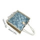 thumbnail image 3 of Bolso de hombro informal para mujer | Bolso bandolera con correa ajustable | Bolso de poliéster para ir de compras, trabajar y viajar | 21 x 20 x 12 cm, 3 of 6