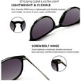 thumbnail image 4 of Gafas de sol redondas vintage para mujeres, hombres, estilo clásico retro de diseñador. Vhermosa  Lentes de Sol Unisex, 4 of 6