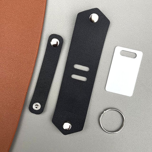 Llavero vintage de cuero con foto ZJT250133143 | Llavero de cadena de metal personalizado para parejas | Acero inoxidable resistente al deslustre con funda de cuero | Regalo de aniversario, cump