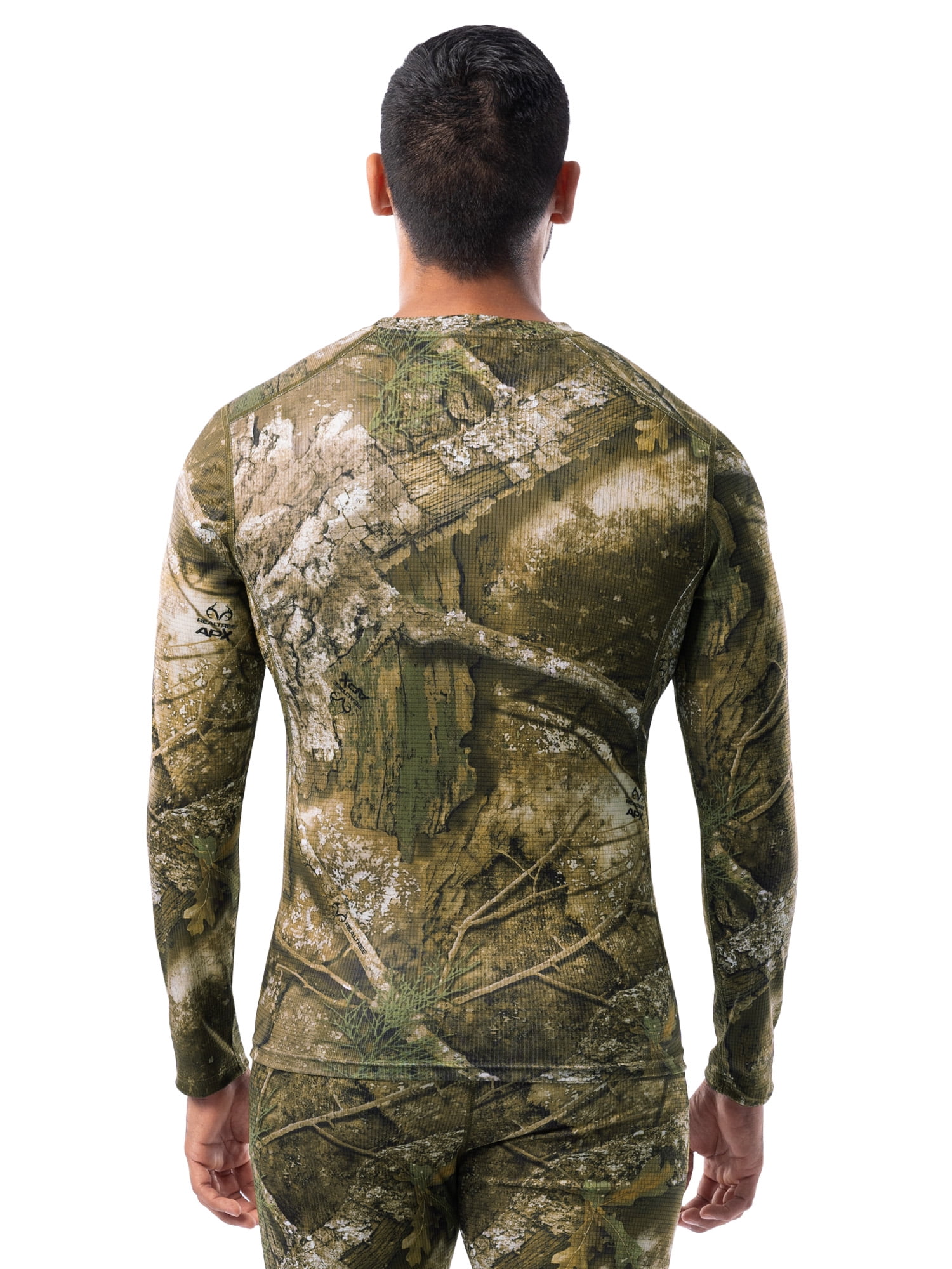 Mossy Oak Men's Gridtech Performance Thermall Shirt, Mossy Oak Terra Gila, XL