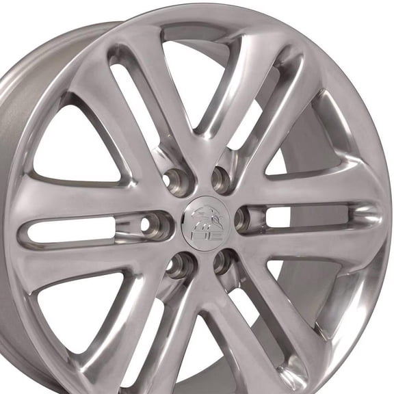 Single(1) OE Wheels FR76 22x9 Polished Rim 6x135 44ET
