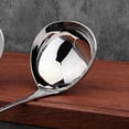 thumbnail image 5 of 4Pcs Small Gravy Ladle, Sauce Ladle, Sauce Ladle with Pouring Spout, Stainless Steel Mini Ladle, Dishwasher Safe,2 x Ladle 2 x Sauce Spoon,Silver, 5 of 8