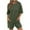 Green, variant on Utoimkio Plus Size Half Sleeve Rompers for Women Loose Fit Short Jumpsuits Overalls Summer Outfits with Pockets