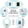 thumbnail image 5 of 14x18 Gray Mirrored Medicine Cabinet by Fox Hollow Furnishings, 5 of 5