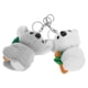 thumbnail image 5 of Koala Keychain 2pcs Cute Fluffy Bag Pendant Lightweight Stuffed Animal Keyring Decorative Backpack Charm for Women and Friends, 5 of 5