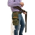 thumbnail image 4 of Allen Company® Triumph Rip-Stop Double Compartment Shell Bag & 52 inch Waist Belt, Holds 50 Empty Hulls, Olive, 4 of 5