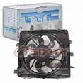 thumbnail image 3 of TYC 624510 Dual Radiator And Condenser Fan Assembly Fits select: 2016-2020 CHEVROLET CAMARO, 2014-2017 CADILLAC ATS, 3 of 3