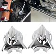 thumbnail image 1 of Chrome Rear Swingarm Axle Covers Kit for Harley Heritage Softail 2008-2017 FLSTF, 1 of 5