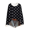 thumbnail image 4 of Women Early Fall Fashion Long Sweaters for Trendy Hoodless Zippered Sweatshirts Long Sleeve Crop Tops Workout, 4 of 5