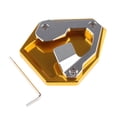 thumbnail image 1 of Soporte lateral para motocicleta CRF1000L 16-18 dorado Oro Sharpla Placa de extensión Kickstand, 1 of 6