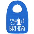 thumbnail image 1 of Babero para Bebé Aiden's Corner Mi 1er Cumpleaños Algodón 33x20 cm, 1 of 9