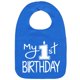 thumbnail image 1 of Babero para Bebé Aiden's Corner Mi 1er Cumpleaños Algodón 33x20 cm, 1 of 9