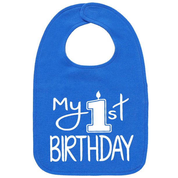 Babero para Bebé Aiden's Corner Mi 1er Cumpleaños Algodón 33x20 cm