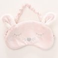 thumbnail image 4 of Sleeping Mask Cartoon Plush Bear Rabbit Elk Eye Cover Blindfold Sleep Mask, 4 of 6