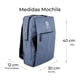thumbnail image 5 of Mochila Escolar Unisex DE Gran Capacidad CON Puerto USB Dolce Lona MOCLT5, 5 of 8