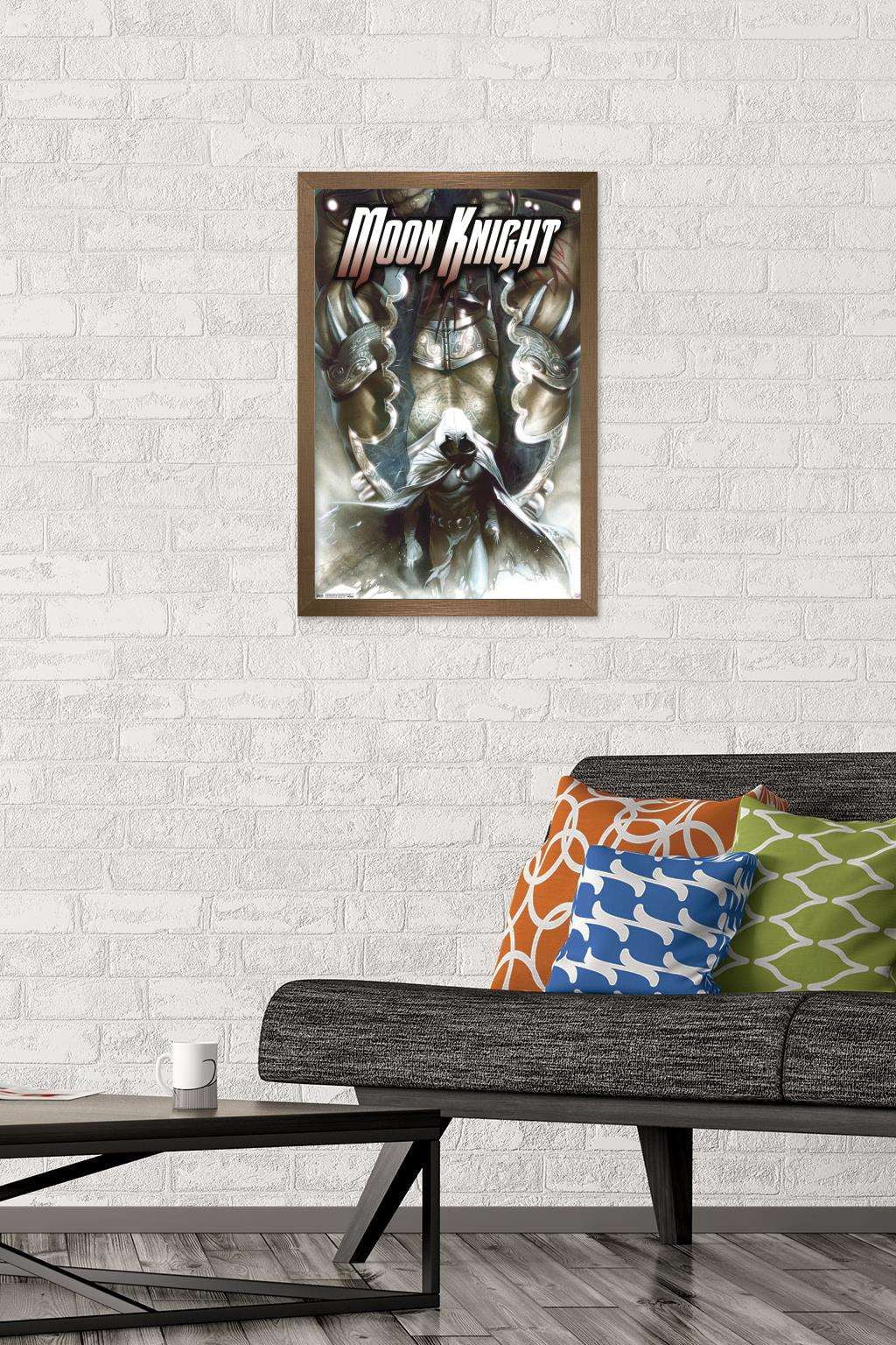 Marvel Comics - Moon Knight - Moon Knight #28 Wall Poster, 14.725" x 22.375", Framed