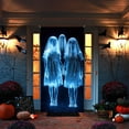 thumbnail image 5 of HOZVOMI Halloween Door Cover Decoration for Festive Seasonal Celebration, Perfect for Halloween Parties and Winter Decor, Easy to Install Tapestry for Indoor or Outdoor Use, 5 of 9