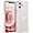 Pink, variant on [3 in1 for iPhone 12 Mini Case, [Anti-Yellowing] [-Grade Protection] [with 2 pcs Screen Protector] Full-Body Protective Phone Case. Pink……