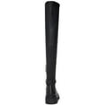 thumbnail image 3 of Steve Madden Womens Industry Faux Leather Chunky Thigh-High Boots, 3 of 3