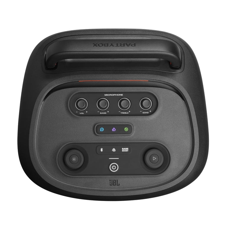 JBL, PartyBox 520, Portable Battery-Powered Party Speaker, Black