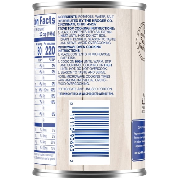 Kroger Diced Skin-On Yellow Potatoes 15 oz - Pack of 1