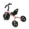 thumbnail image 6 of Qaba 3-Wheel Recreation Ride-On Toddler Tricycle with Bell Indoor / Outdoor, Pink, 6 of 9