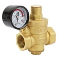 thumbnail image 2 of Water Pressure Regulator  Brass Water Pressure Regulator  Adjustable Water Pressure Regulator  Dn20 Water Pressure Regulator  Water Pressure Regulator With Gauge Meter DN20, 2 of 8