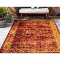 thumbnail image 3 of Unique Loom 3134665 5 x 8 ft. Imperial Bosphorus Rectangular Rug, Burgundy, 3 of 4